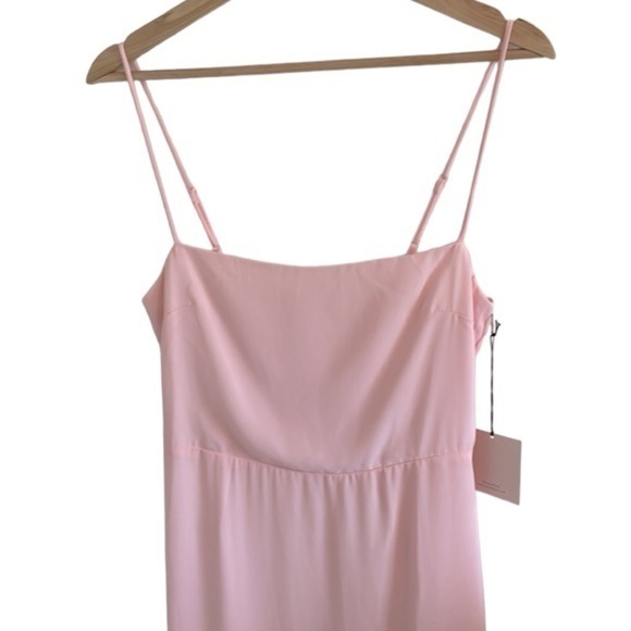 Superdown Revolve Addison Maxi Dress Women’s Size Small Gown Light Pink - Picture 3 of 10